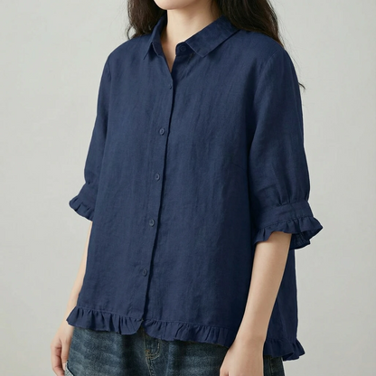 Soft Classic Front Button Shirt - VibreMode