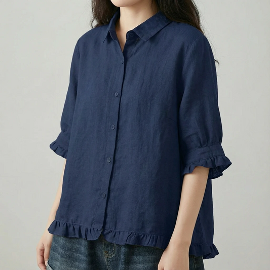 Soft Classic Front Button Shirt - VibreMode