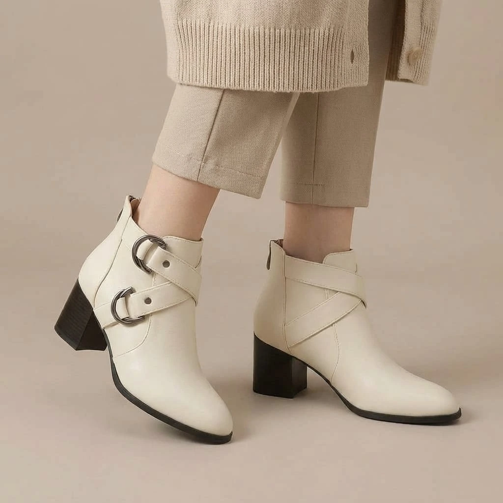 Comfortable Low Heel Ankle Support Boots for Women