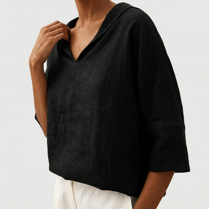 Classic Scoop Neck Casual Tee