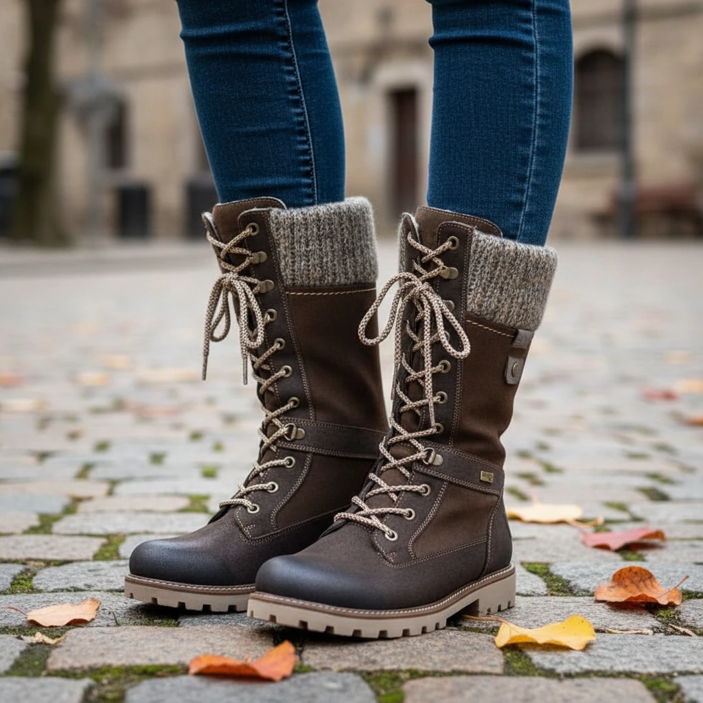Insulated Waterproof Snow Boots for Women - VibreMode