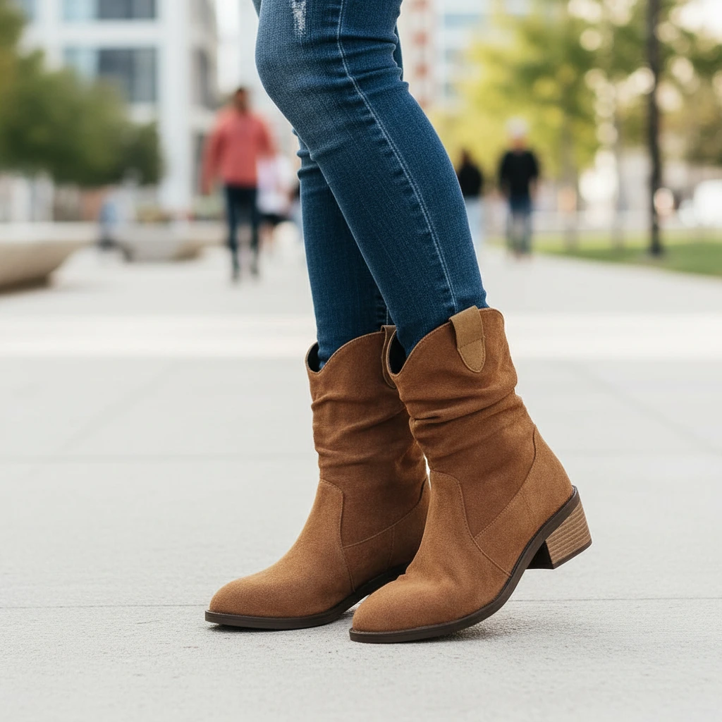 Ladies' Cowboy Ankle Boots