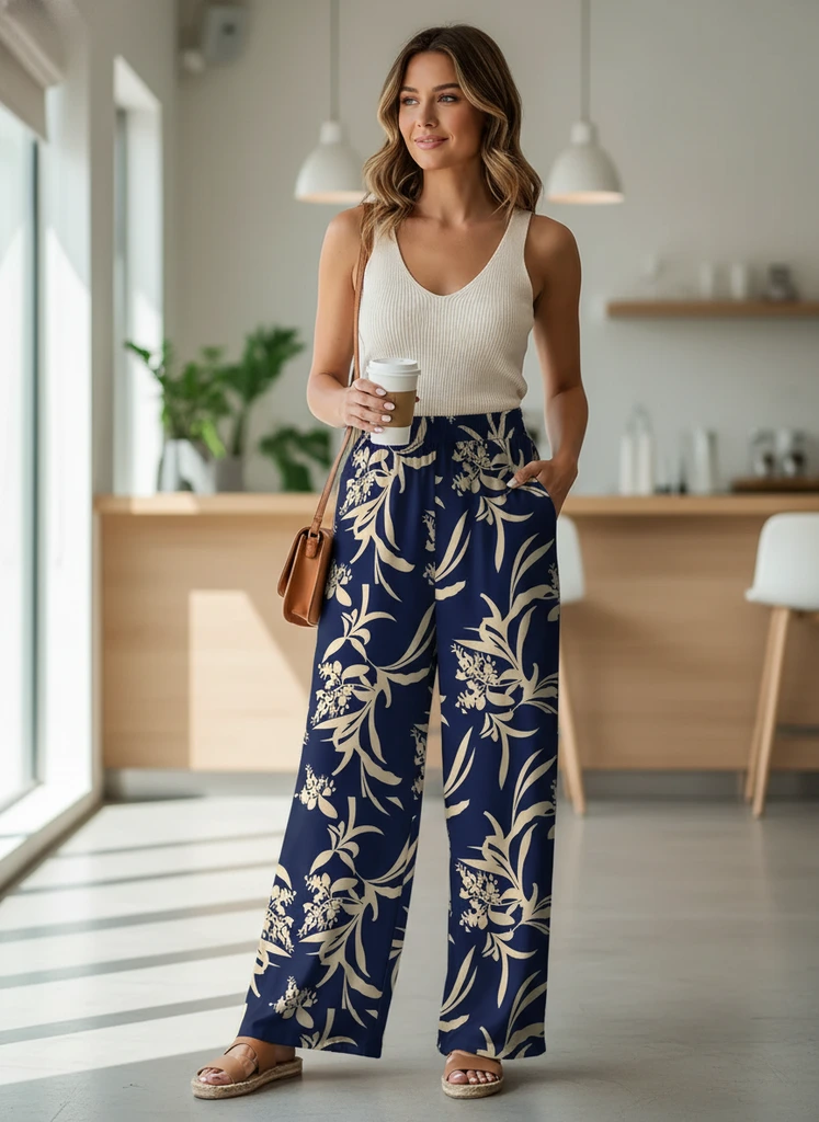 Comfortable Loose Fit Summer Pants