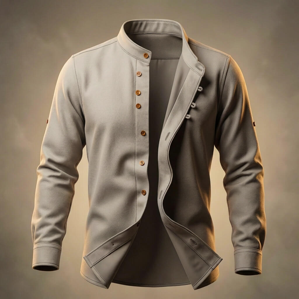 Lightweight Breathable Cotton Shirt for Men