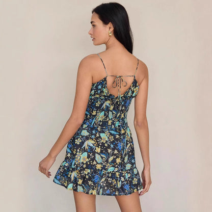 Image of Ariel | Women's Spaghetti Strap Mini Dress