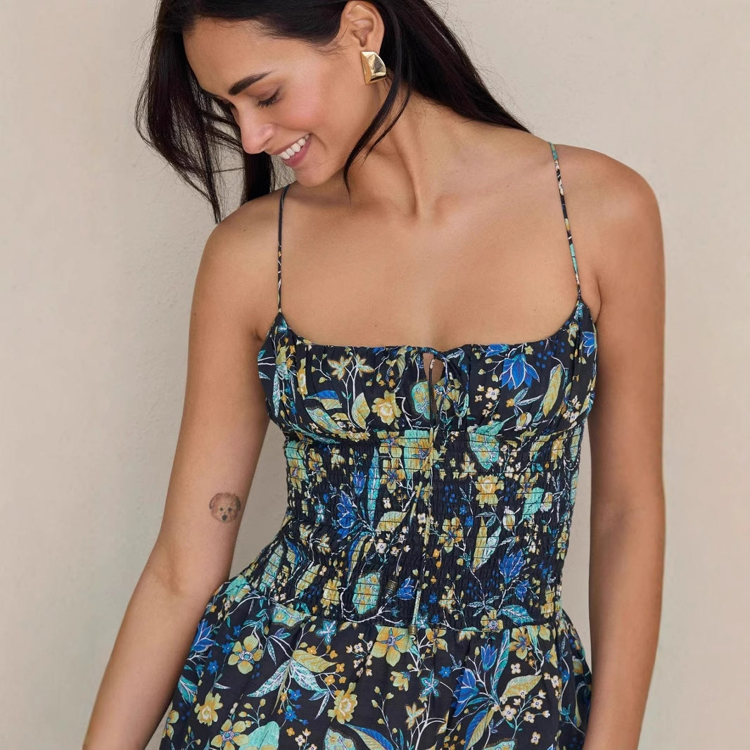 Image of Ariel | Women's Spaghetti Strap Mini Dress