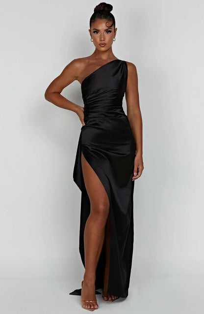 Women's Satin Evening Dress