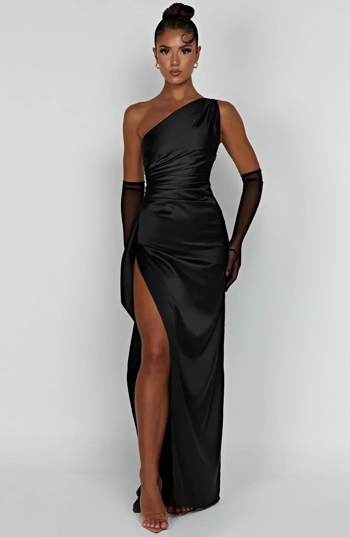 Women's Satin Evening Dress