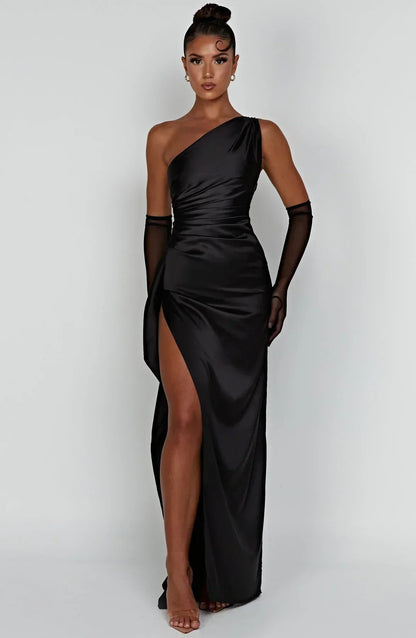 Women's Satin Evening Dress