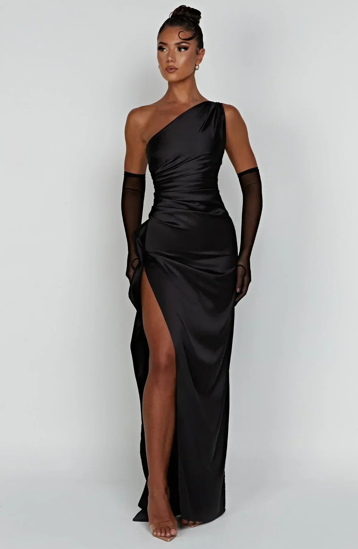 Women's Satin Evening Dress