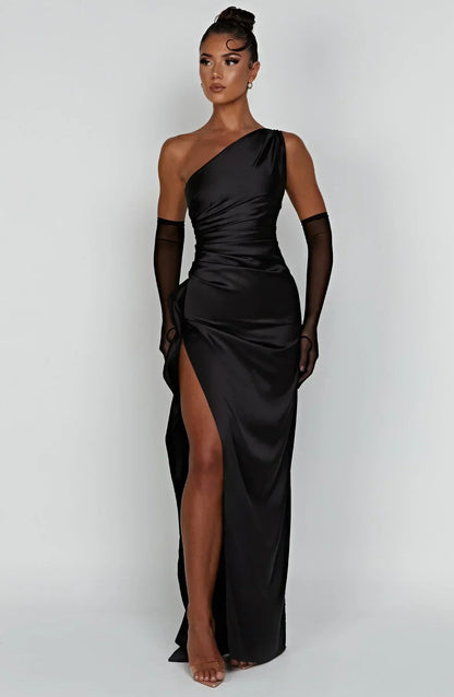 Women's Satin Evening Dress