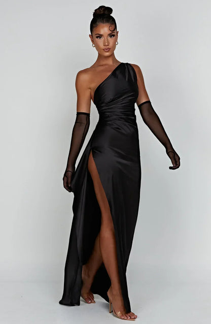 Women's Satin Evening Dress