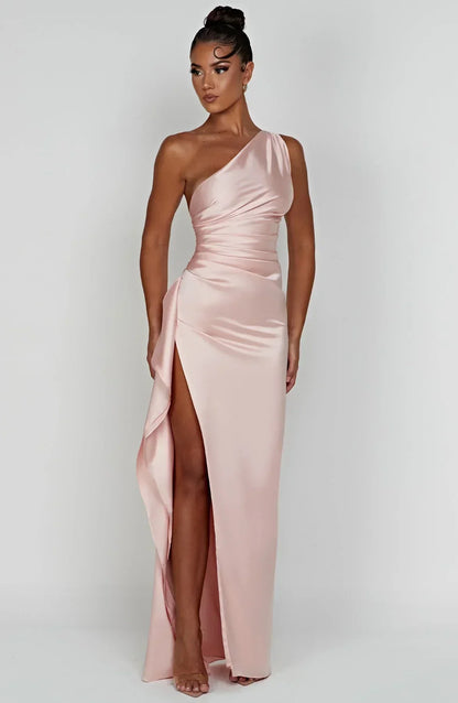 Women's Satin Evening Dress