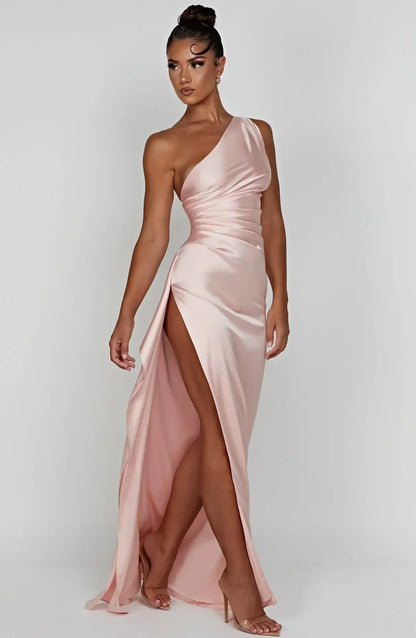 Women's Satin Evening Dress
