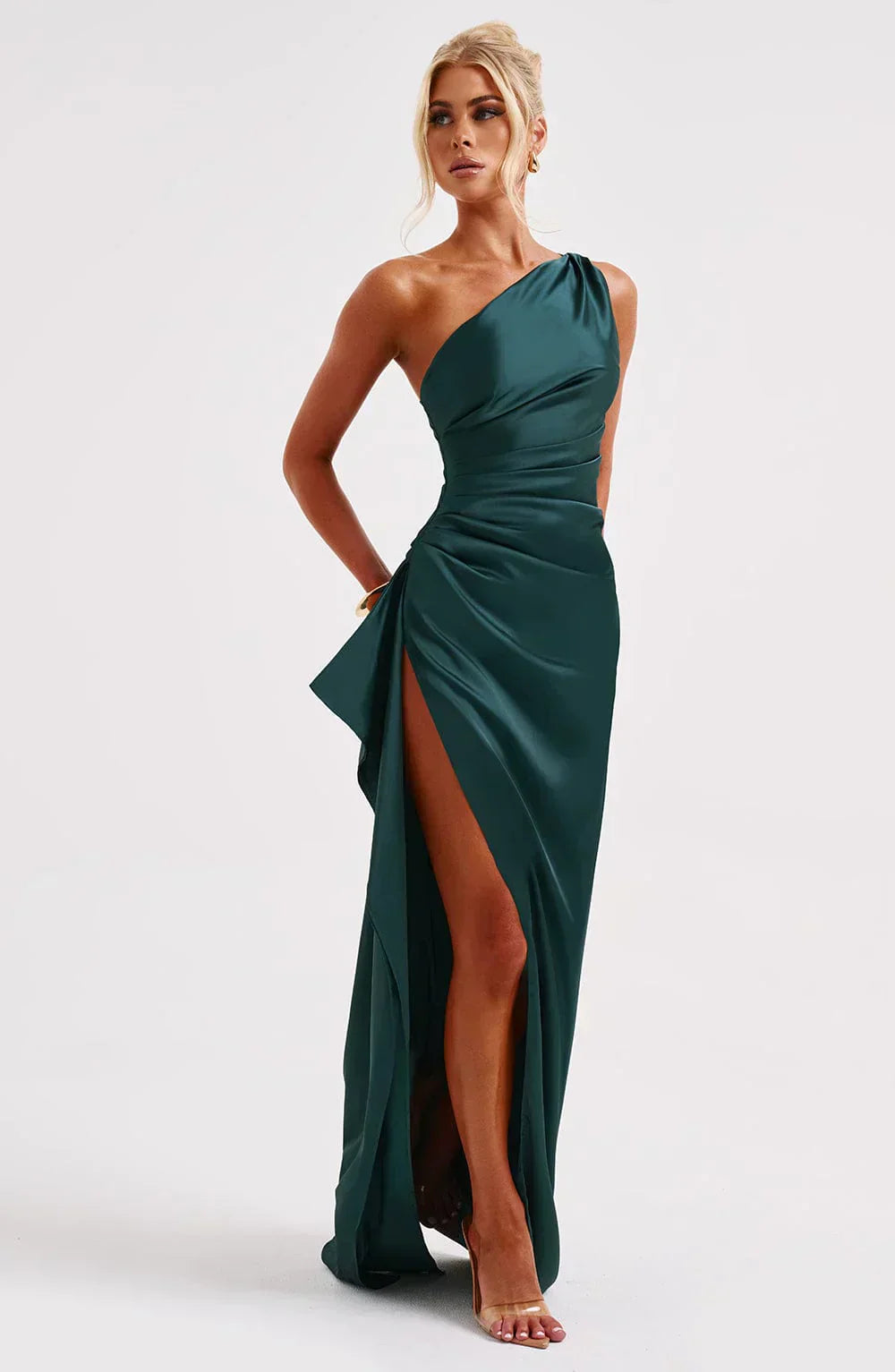 Women's Satin Evening Dress
