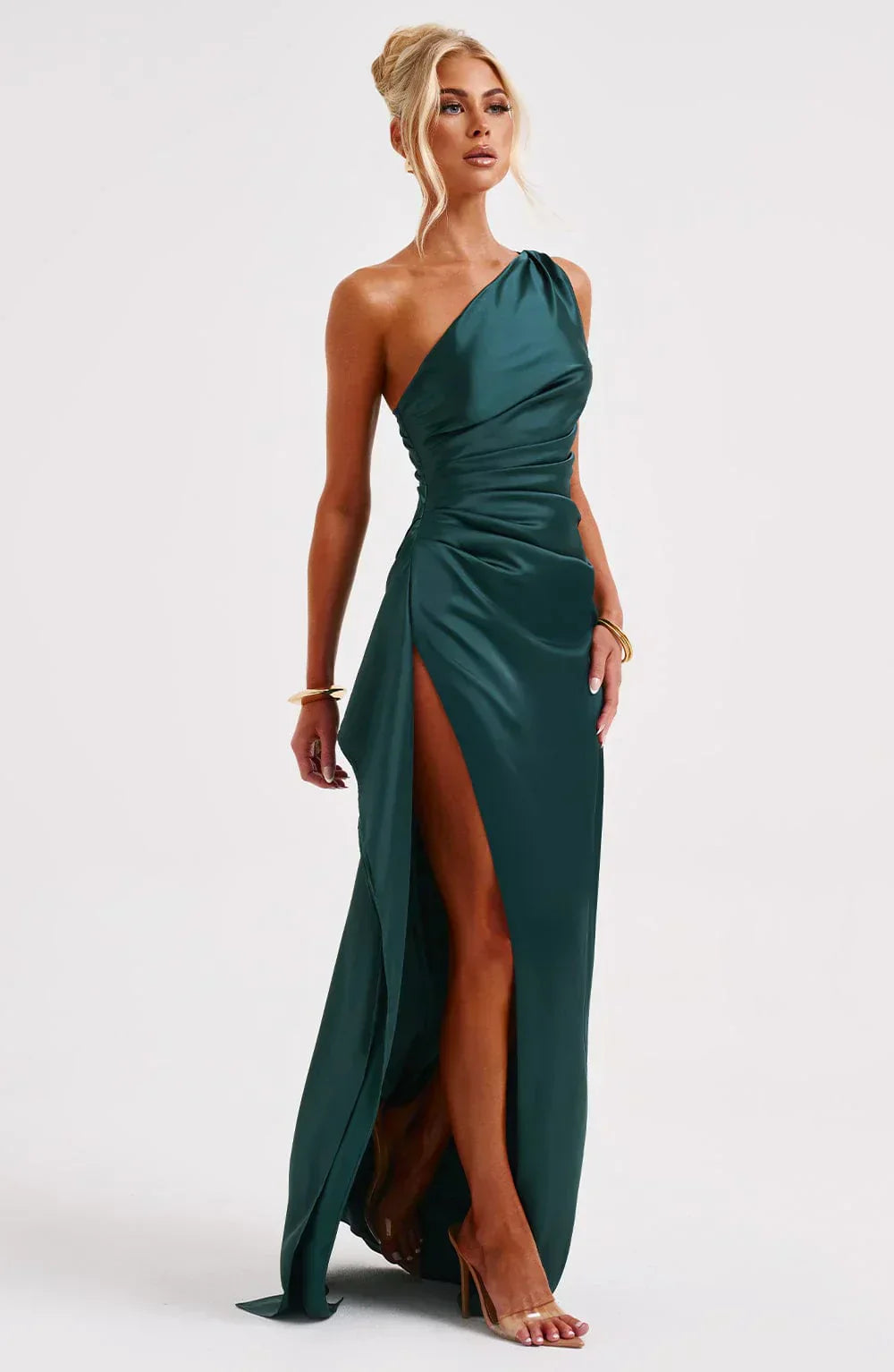 Women's Satin Evening Dress