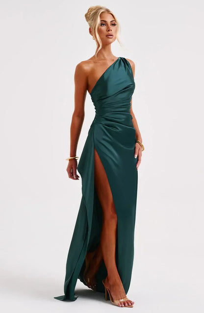 Women's Satin Evening Dress