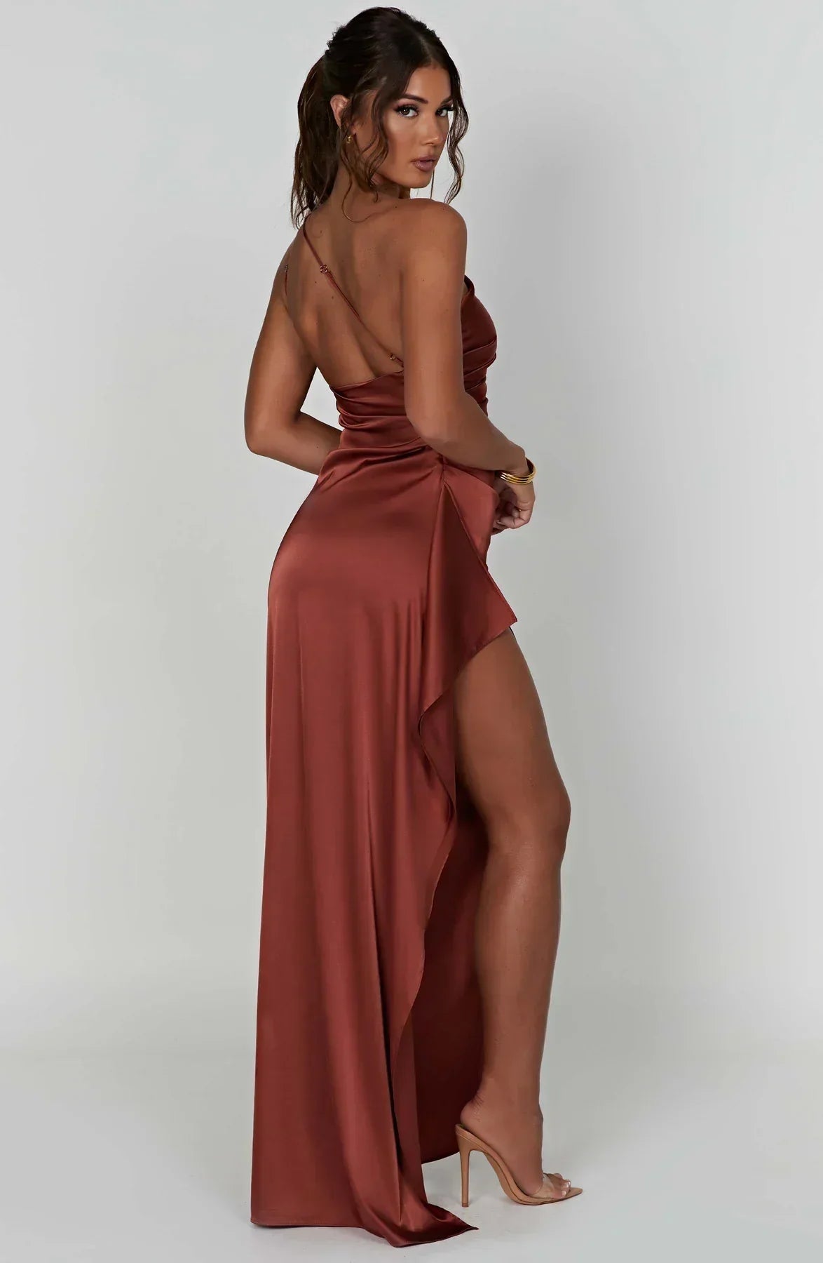 Women's Satin Evening Dress