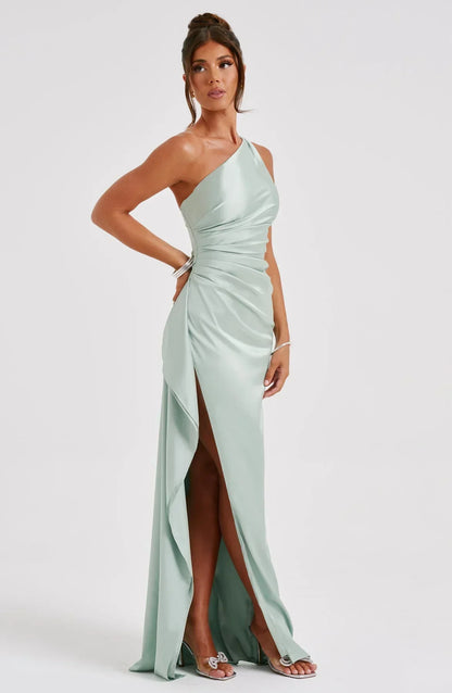 Women's Satin Evening Dress