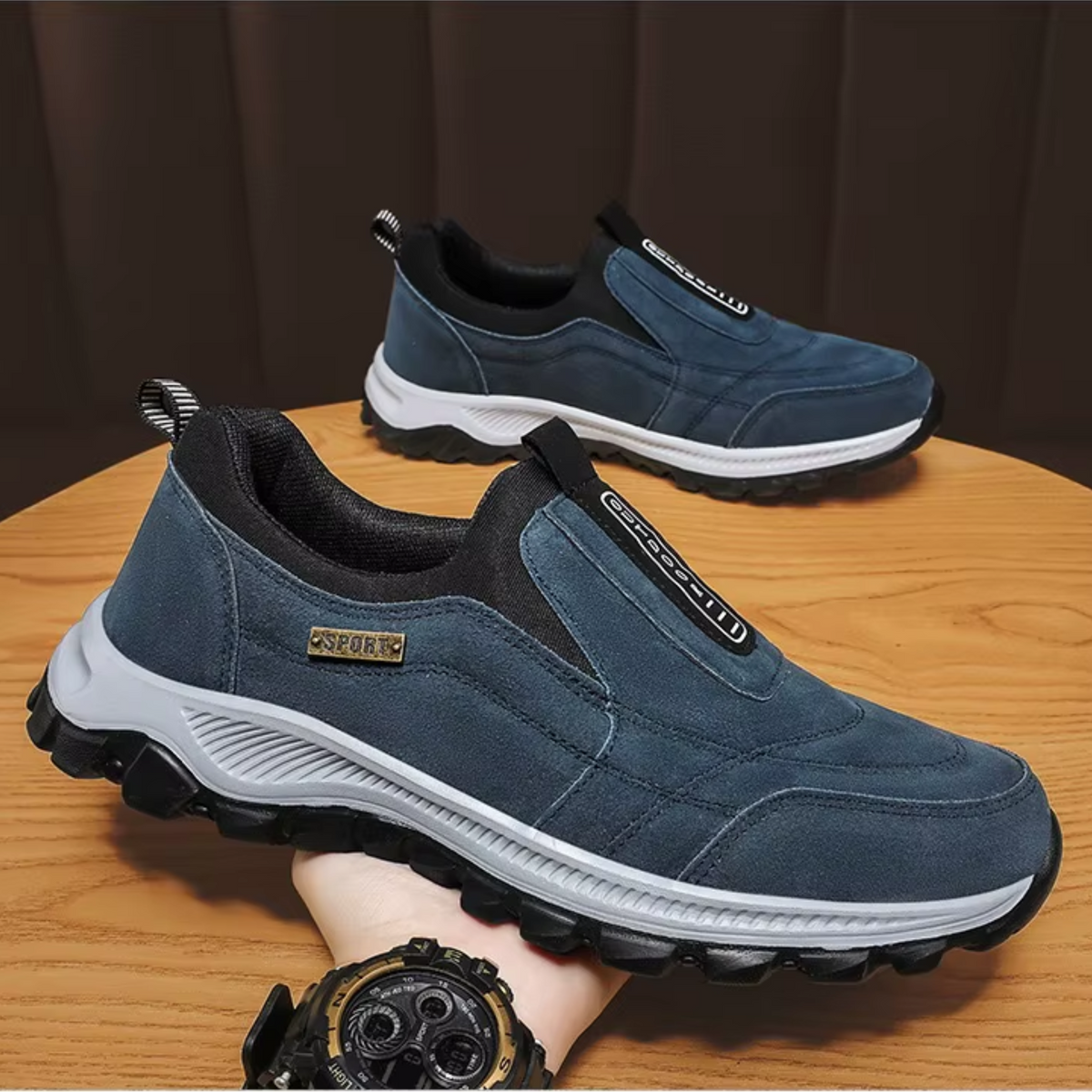 Arlo Orthopedic Slip On Shoes