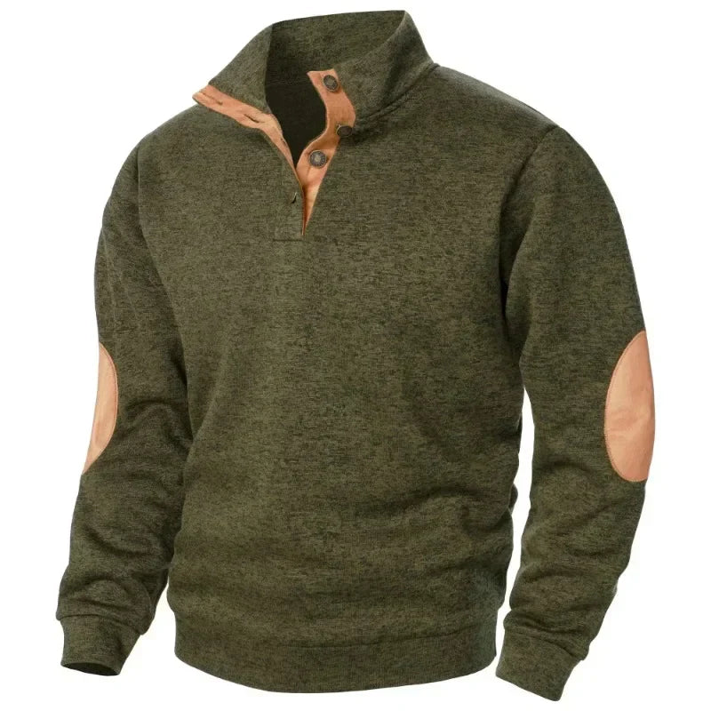 Men's V-Neck Sweatshirt Casual Outdoor