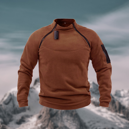 Image of Asher | Men's Mock Neck Pullover Sweater