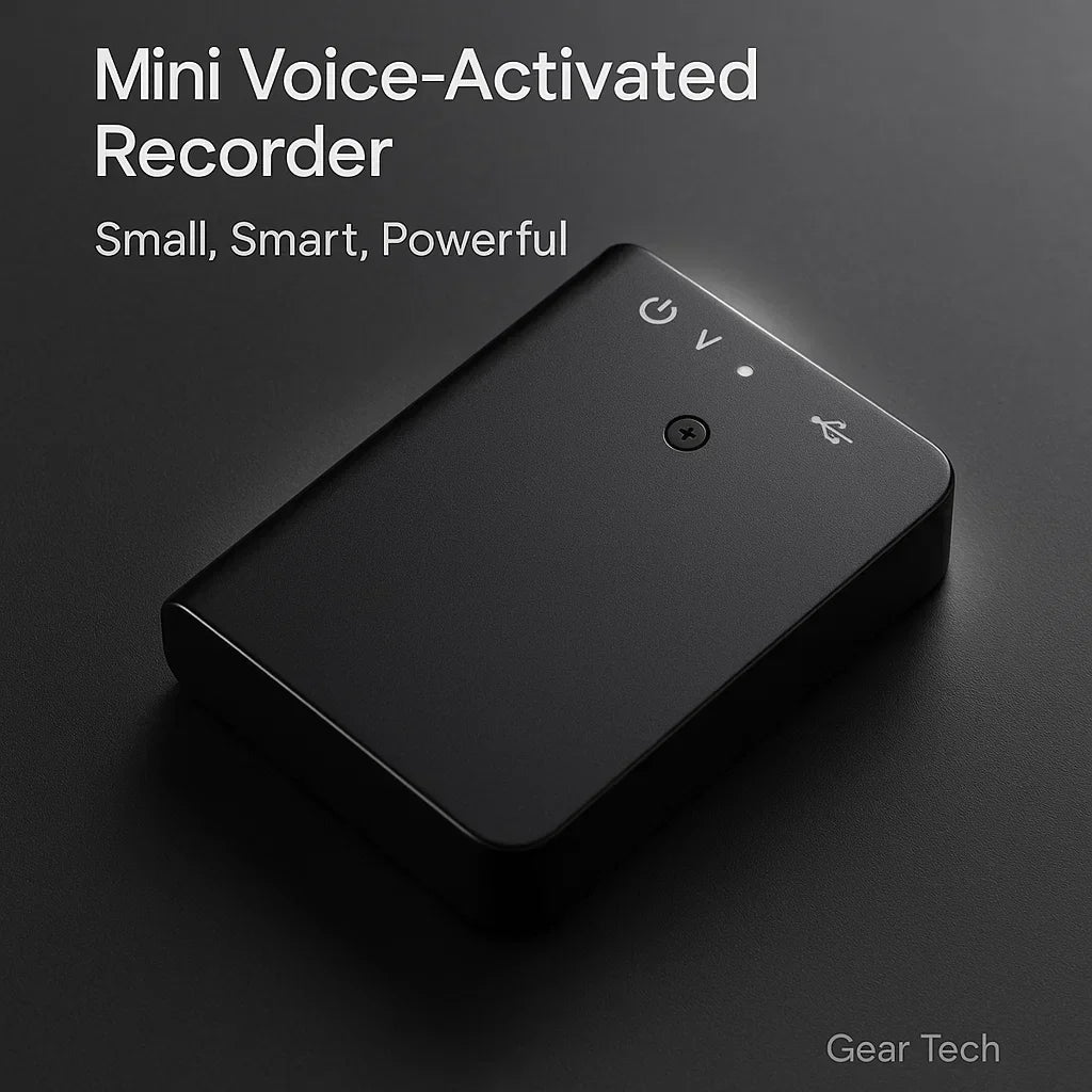 Voice Activated Mini Digital Recorder