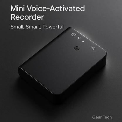 Voice Activated Mini Digital Recorder