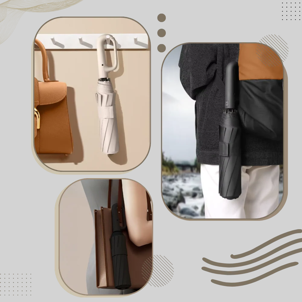 Windproof Auto Lock Umbrella