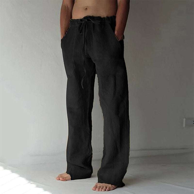 Men's Linen Casual Pants