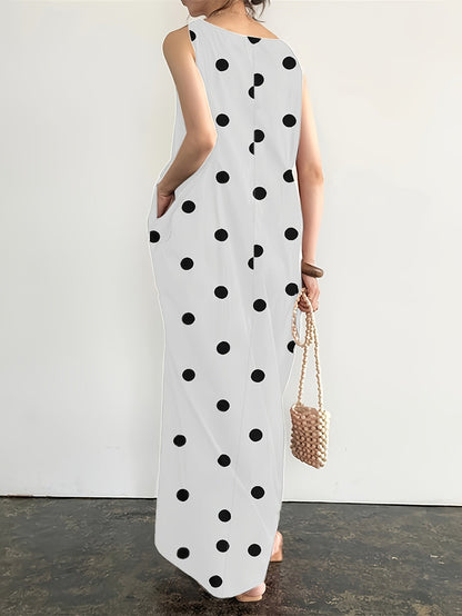 Classic Spotted Women's Dress
