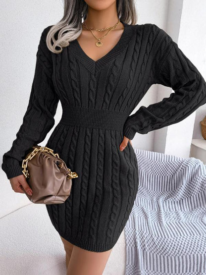 Comfortable V Neck Maxi Dress
