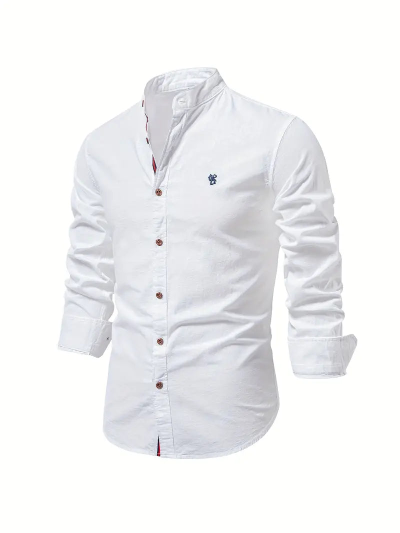Casual Men's Short Sleeve Button Shirt - VibreMode