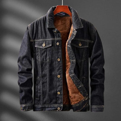 Eco Friendly Dark Blue Jeans Jacket