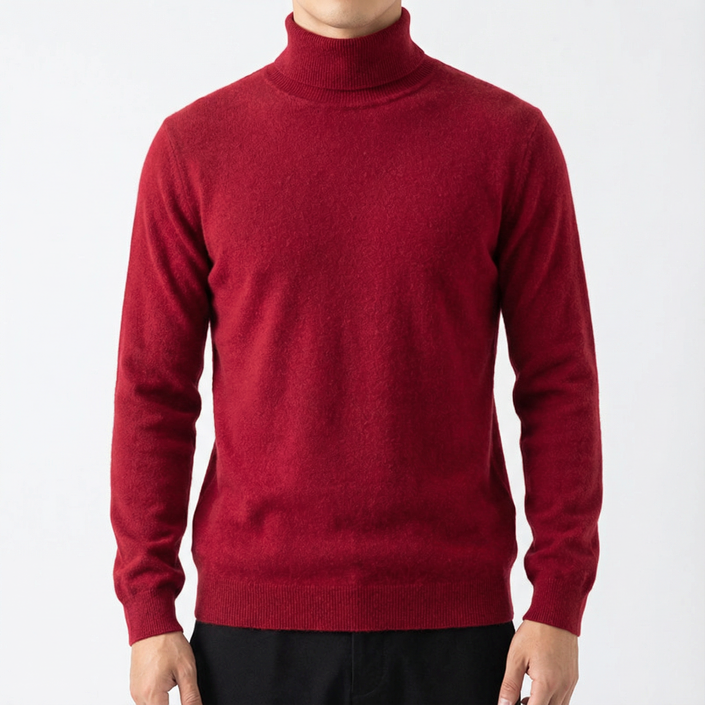 Gibraltar Women's Cashmere Turtleneck Sweater - VibreMode