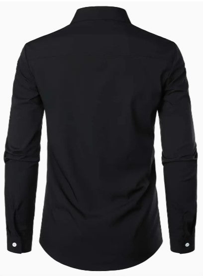 Men's Long Sleeve Casual Shirt Breathable Lightweight