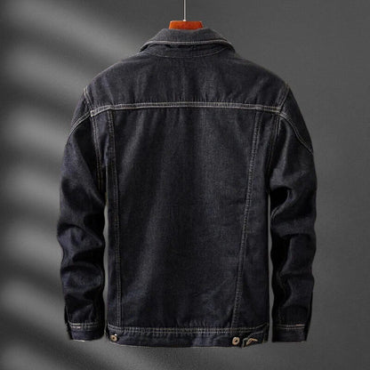 Eco Friendly Dark Blue Jeans Jacket