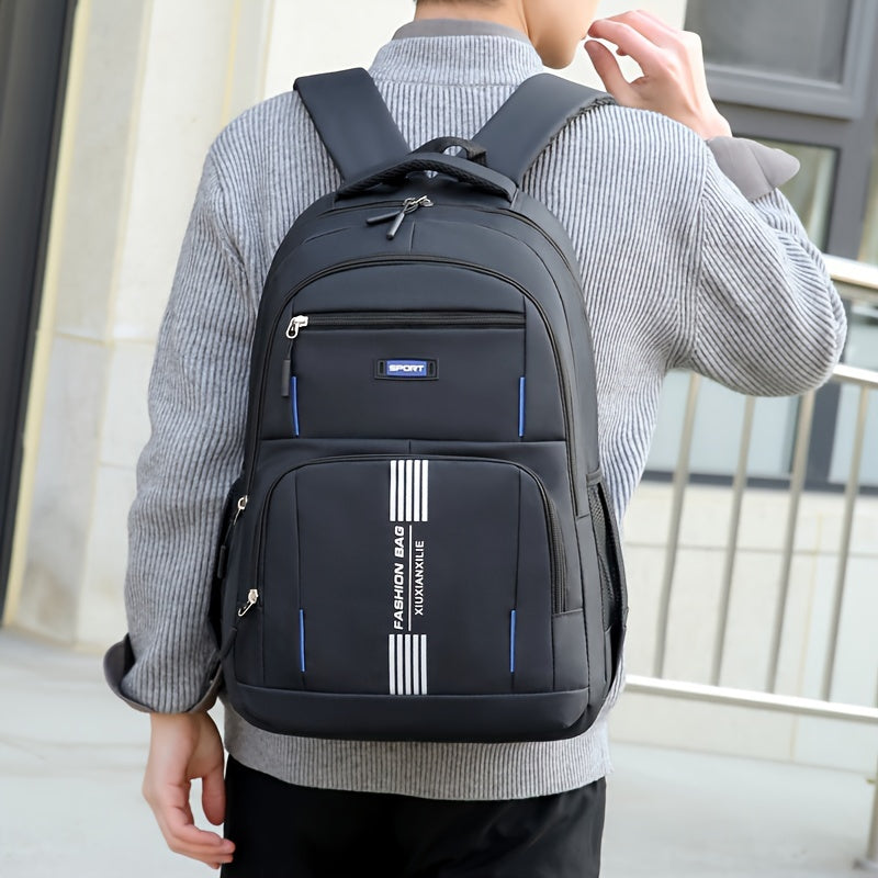 Bennett Men's Leather Backpack Durable Utility - VibreMode