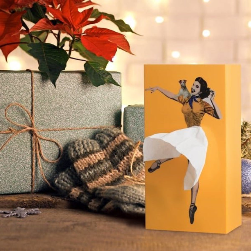 Women's Flying Skirt Tissue Box Cover