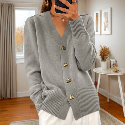 Women's Knitted Cardigan Warm - VibreMode