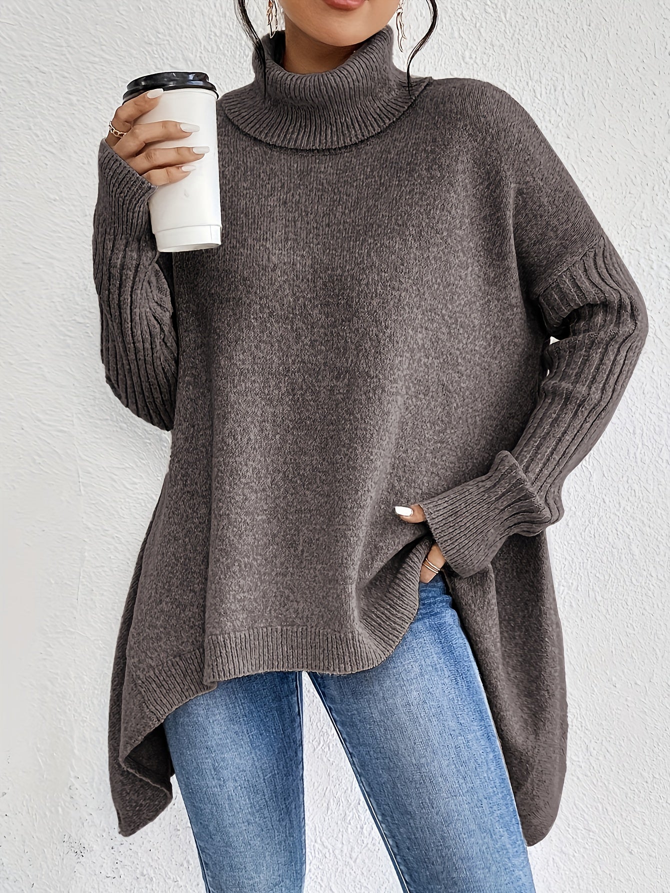 Soft Knitted Pullover Sweater