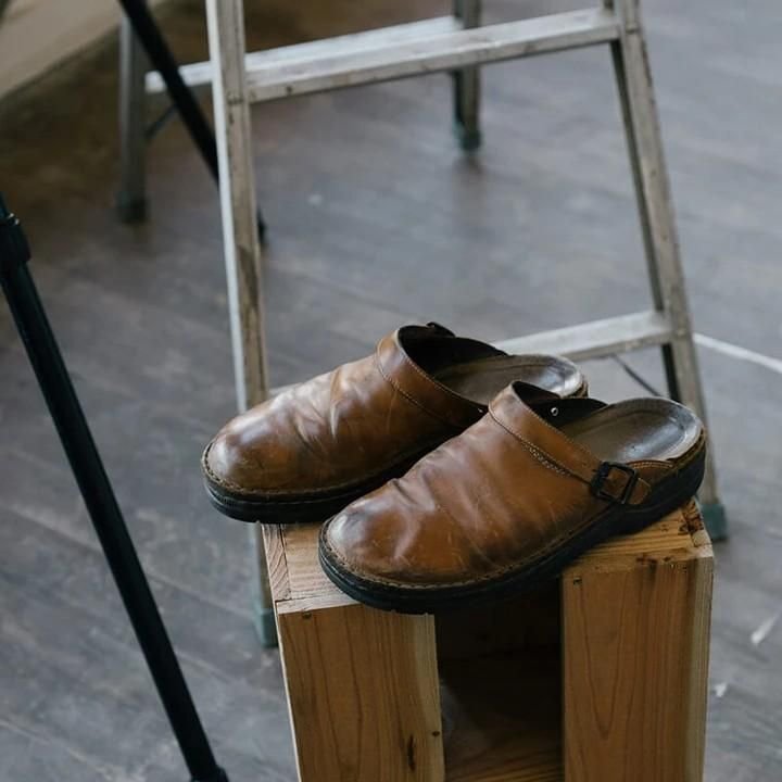 Men's Slip-On Mules Closed Toe Shoes