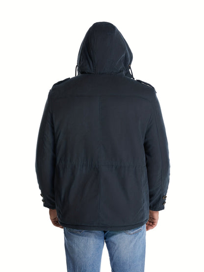 Men's Thick Padded Winter Jacket Outdoor