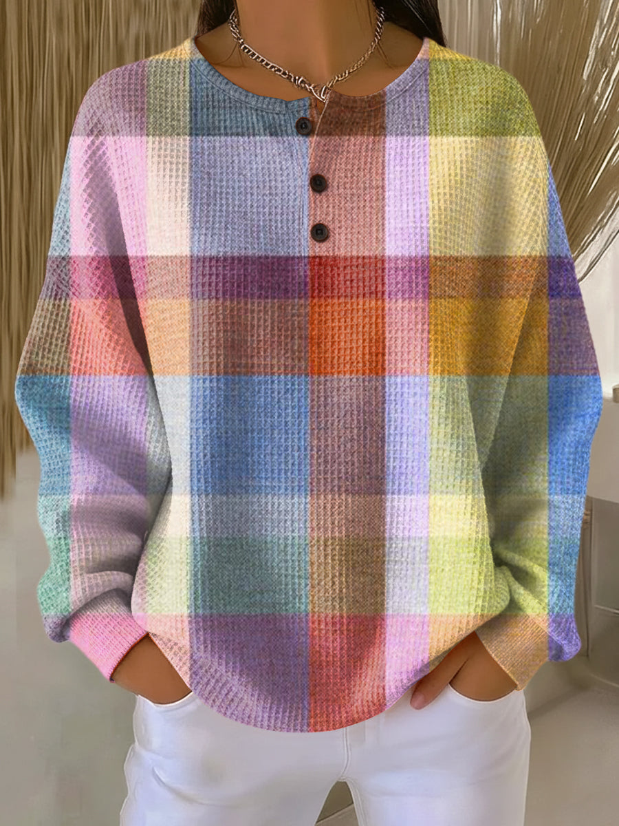 Elegant Women's Long Sleeve Jumper - VibreMode