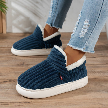 Women's Fleece Slippers Non-Slip Sole