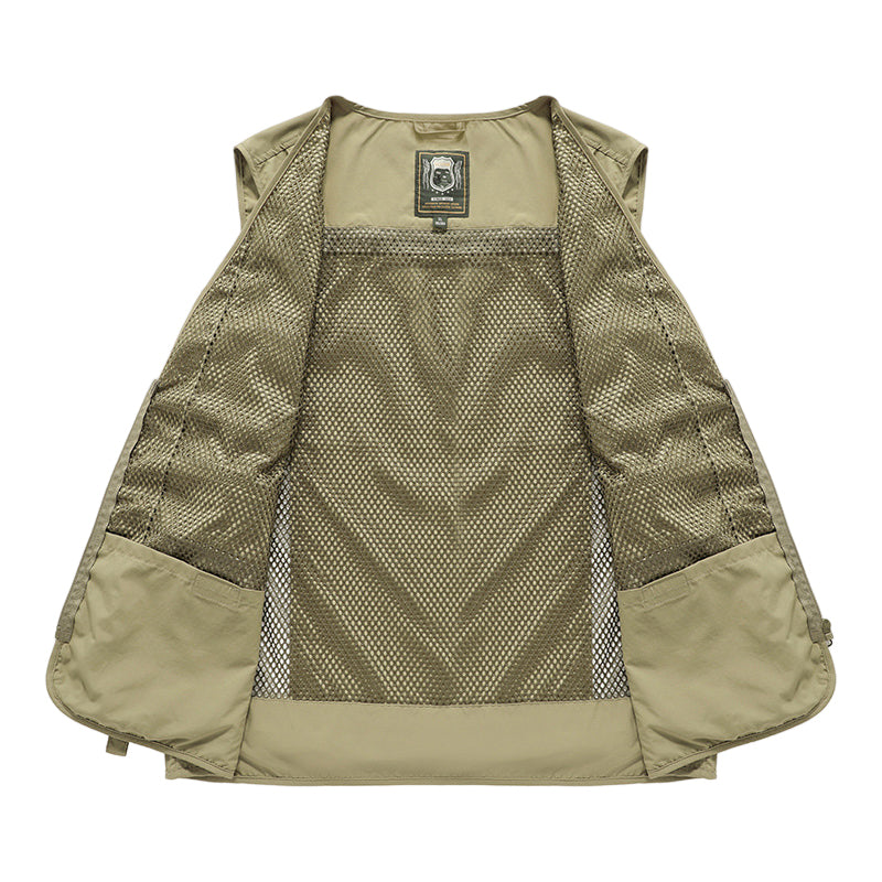 Men's Summer Vest Multi Pocket Design