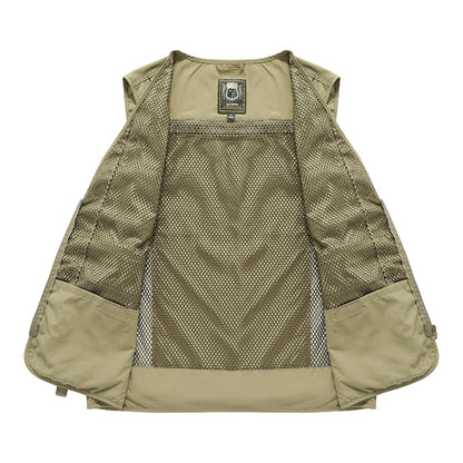 Men's Summer Vest Multi Pocket Design
