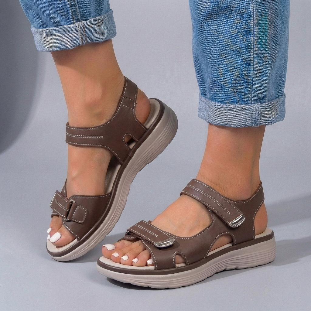 Women's Platform Sandals Adjustable Fit