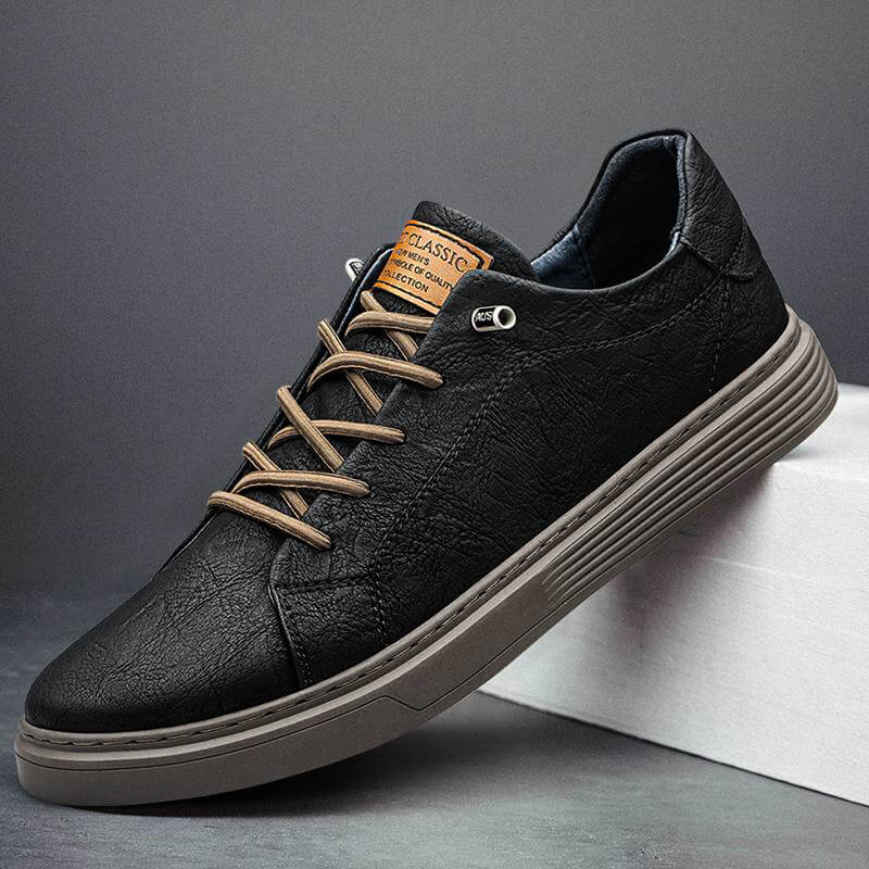 Authentic Italian Style Leather Shoes - VibreMode