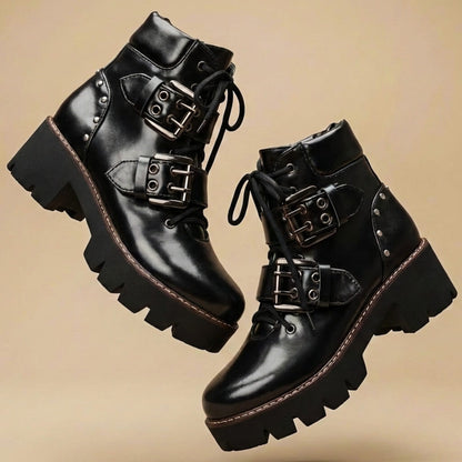 Rustic Western Ankle Boots